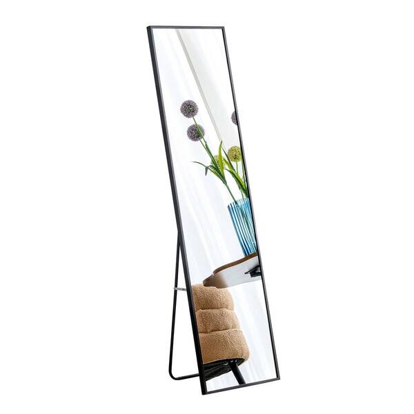 22.8 in. W x 65 in. H Rectangle Solid Wood Frame Fulllength Mirror