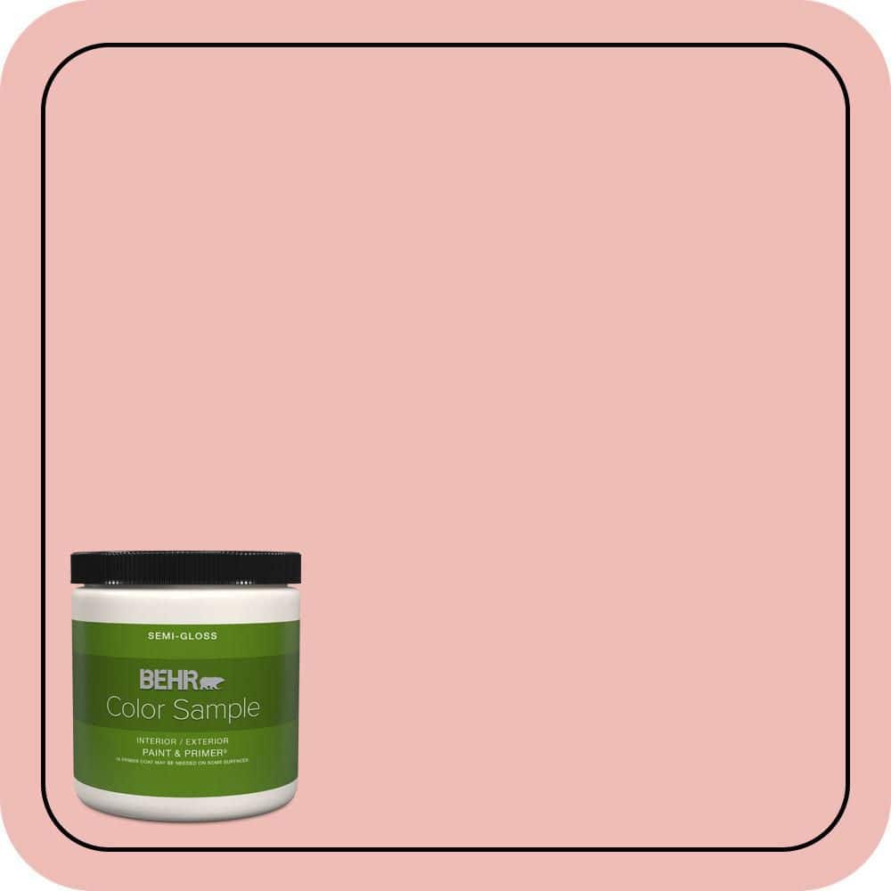 8 oz. #BIC-04 Pink Taffy Semi-Gloss Interior/Exterior Paint & Primer Color Sample price history on PriceWatchPro