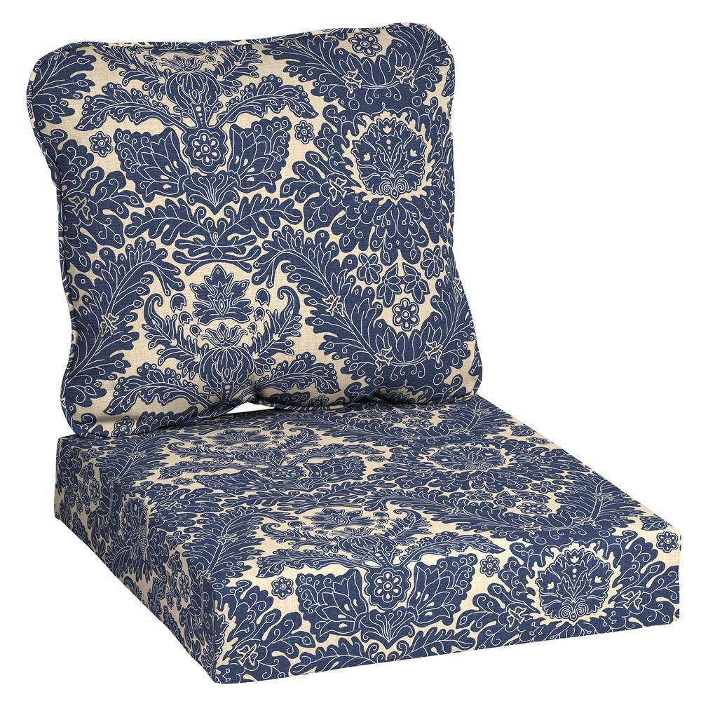 damask outdoor cushions