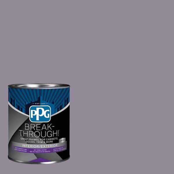 1 qt. PPG1172-5 Tin Lizzie Semi-Gloss Door, Trim & Cabinet Paint