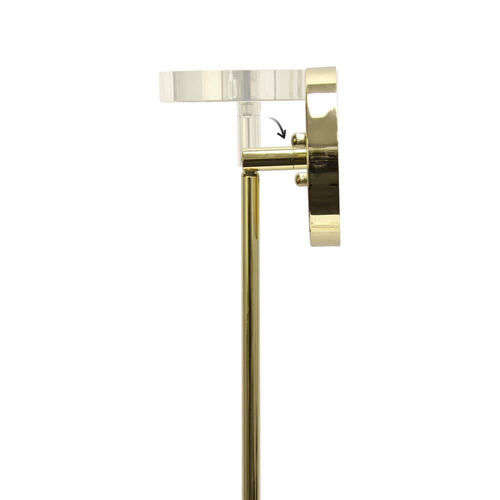 Gold Cylinder Glass Farmhouse Pendant Light