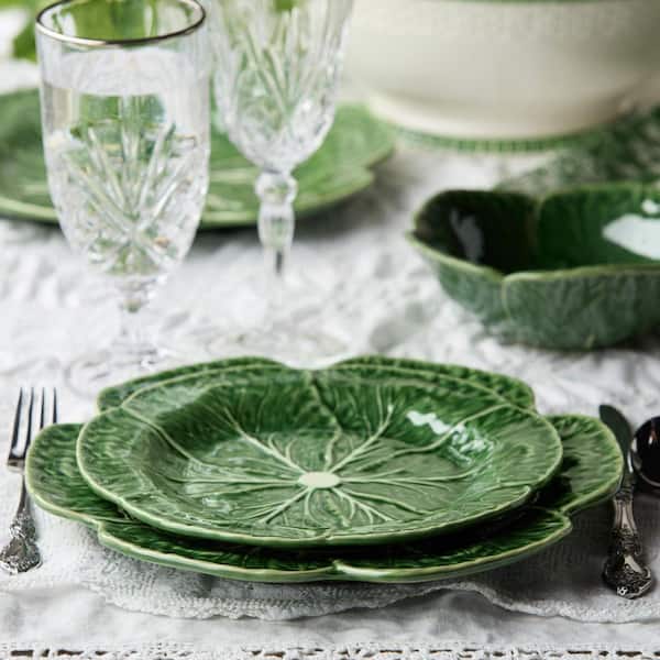 Certified International Le Jardin 9 in. Green Cabbage 3-D Salad