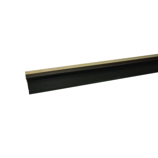 M-D Building Products 5-3/8 in. x 81 in. Bronze and Hardwood Aluminum Sills Door Threshold