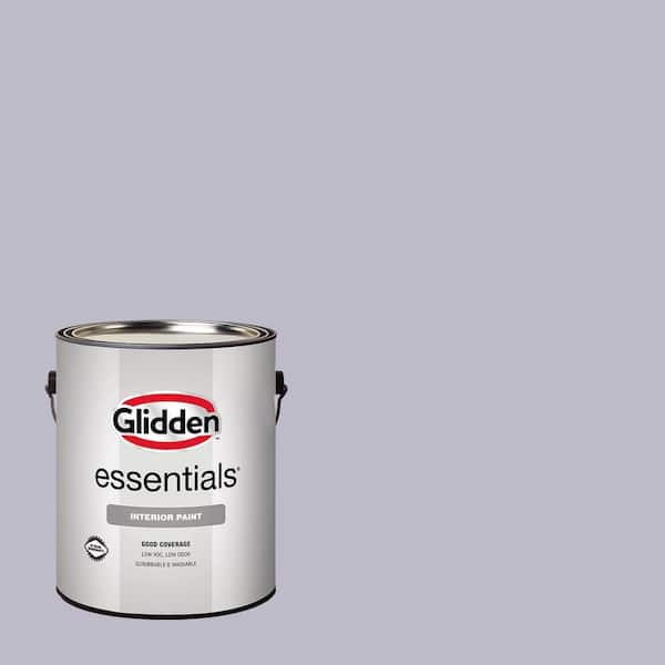 Glidden Essentials 1 gal. PPG1173-4 Silverberry Flat Interior Paint