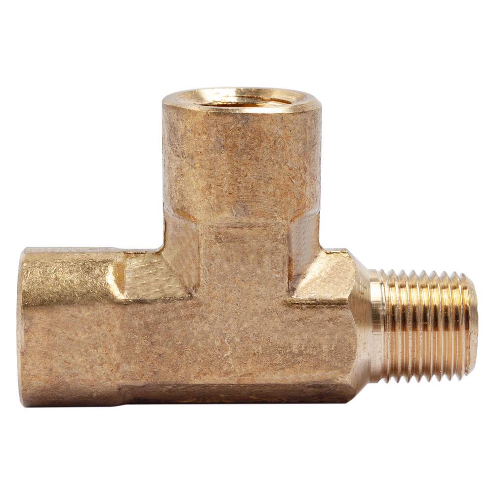 1/8 in. MIP x 1/8 in. FIP x 1/8 in. FIP Brass Pipe Tee Fitting (5-Pack) price history on PriceWatchPro