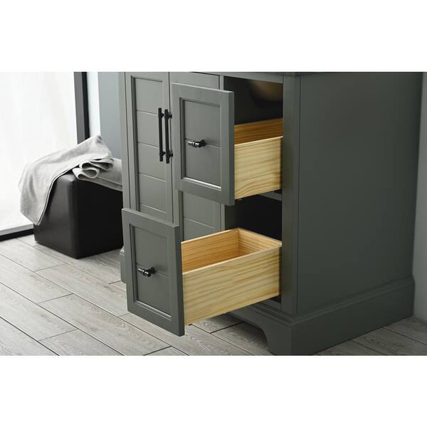 Vanity Art Chambery 36 in. W x 22 in. D x 34.5 in. H Single