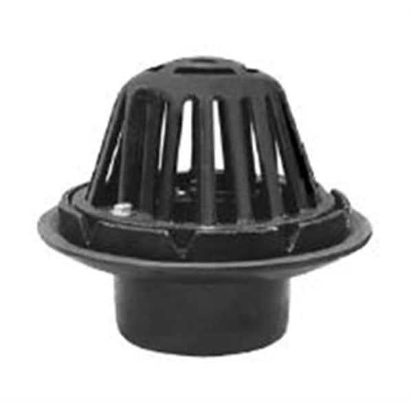 Unbranded 4 in. CI No-Hub Roof Drain