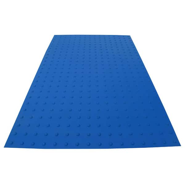 Safety Step TD PowerBond 36 in. x 5 ft. Blue ADA Warning Detectable Tile (Peel and Stick)