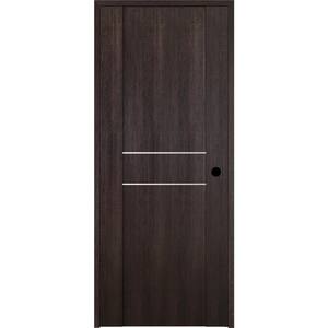 Vona 36 in. x 80 in. Right-Handed Solid Core Ribeira Ash Textured Wood Single Prehung Interior Door