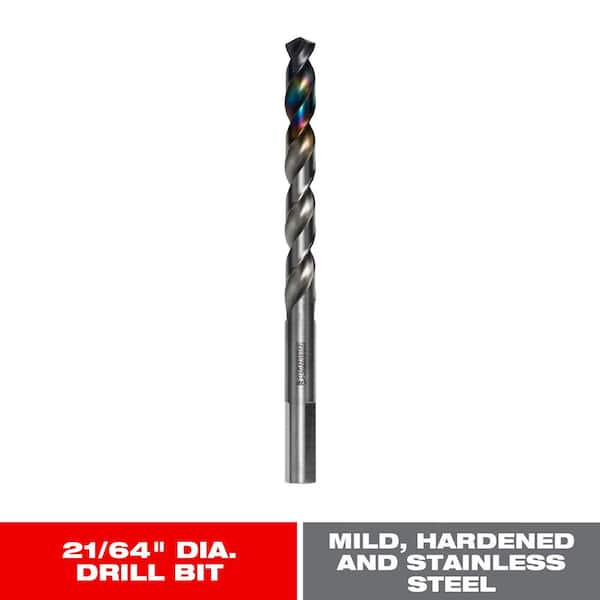 DIABLO Metal Demon 21/64 in. High Speed Steel Drill Bit for Mild