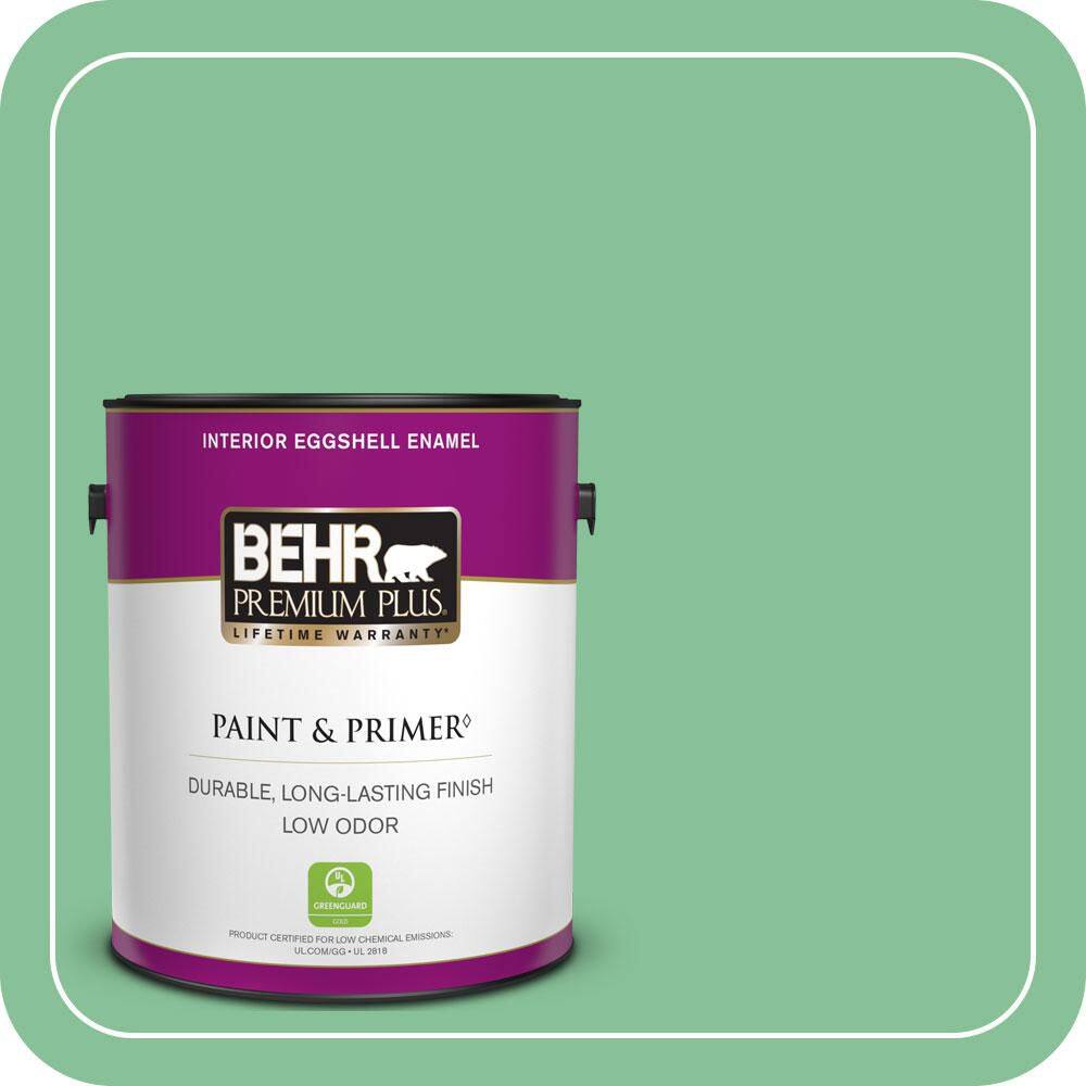 1 gal. #MQ6-40 Country Weekend Eggshell Enamel Low Odor Interior Paint & Primer price history on PriceWatchPro