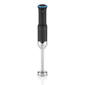 Rechargeable Variable Speed Hand Blender -Black Food Grinder With Stainless Blade Connector