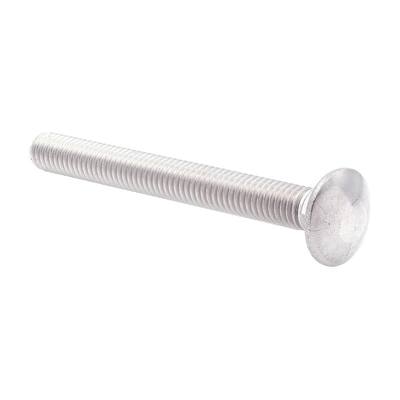 1/4-20 x 1 Stainless Steel Carriage Bolt 18-8/304 Set #RD-2454FST Warranity by Pr-Mch pcs Package of 250 