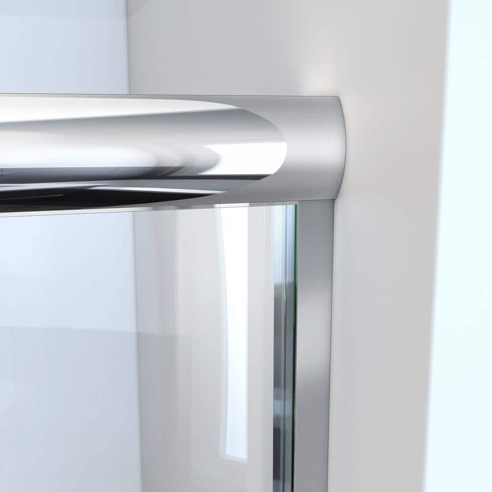Alliance Pro LT 56-60 inch Clear Tempered Glass Semi-Frameless Shower Door