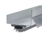36 in. Aluminum & Vinyl Drip Cap Door Sweep, 1