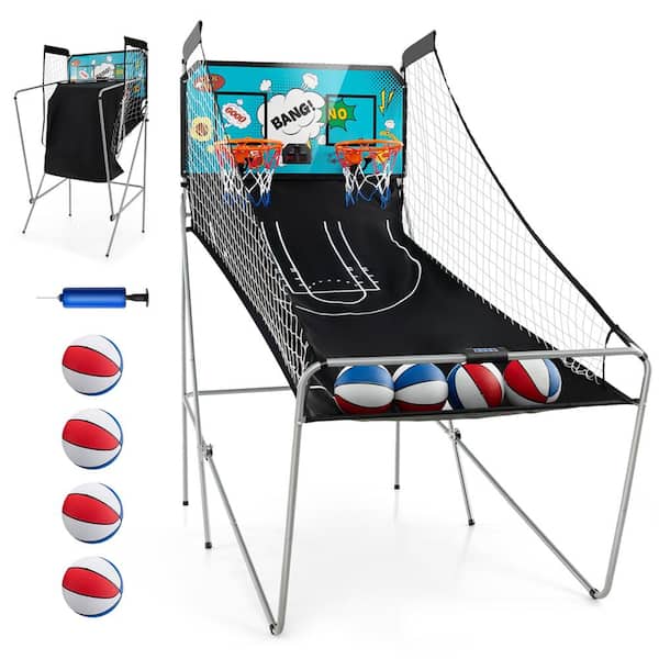 Green 81 in. Basketball Stand (5-Pack)