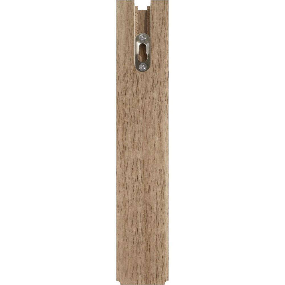 Red Oak Hand-Carved Decorative Wood Corbel Bracket