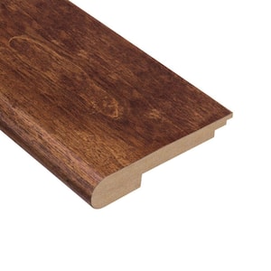Fremont Walnut 3/8 in. Thick x 3-1/2 in. Wide x 78 in. Length Stair Nose Molding