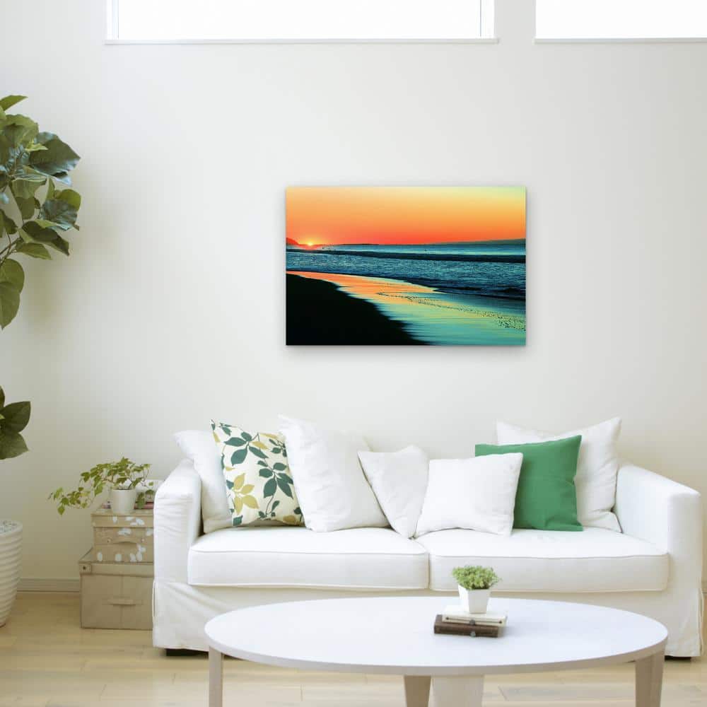 Good Morning Sunshine Framed Canvas Art 22x32