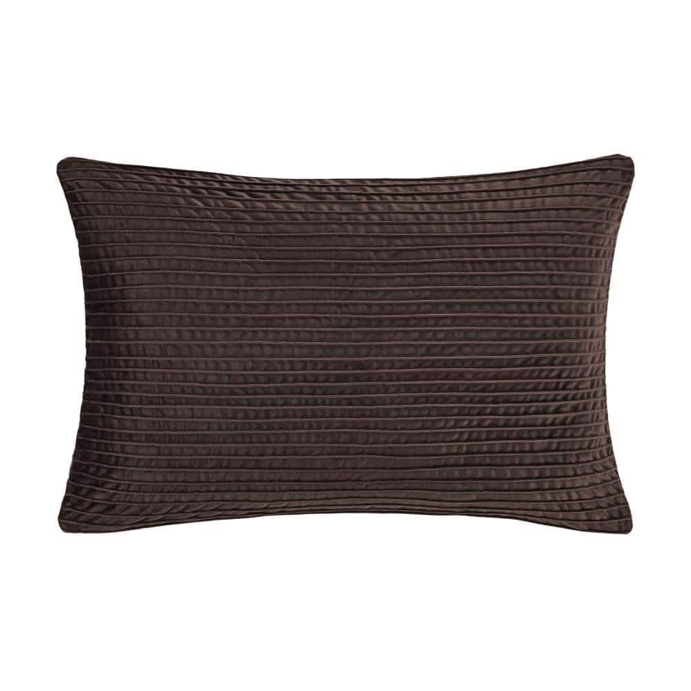 Toulhouse Straight Mink Polyester Lumbar Decorative Throw Pillow Cover 14 x