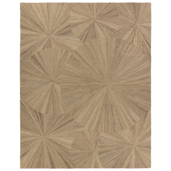Jaipur Living Sao Paulo Brown 9 ft. x 12 ft. Abstract Area Rug