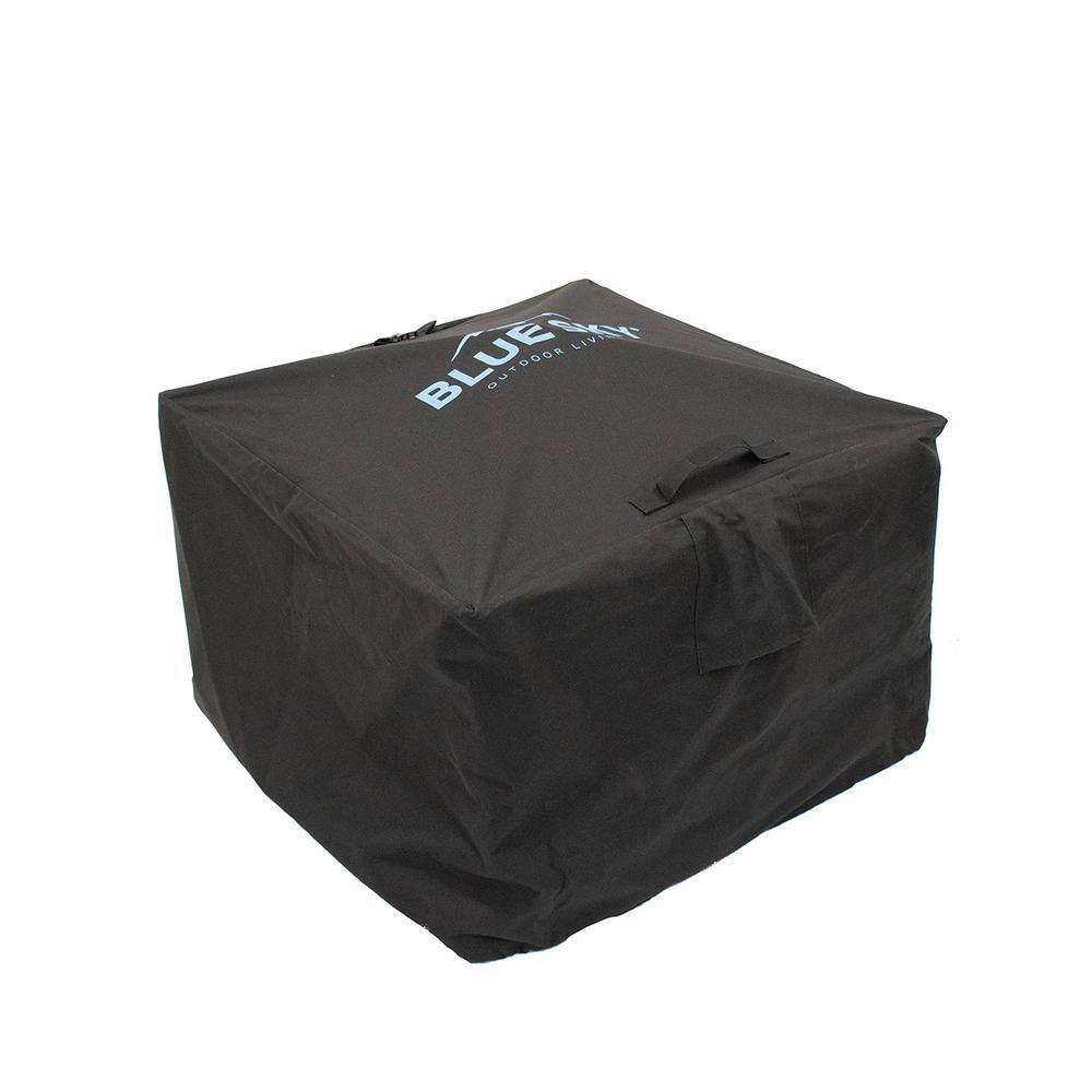 36-Inch Square Steel Fire Ring - Portable Outdoor Fire Pit For Backyard, Camping, Beach