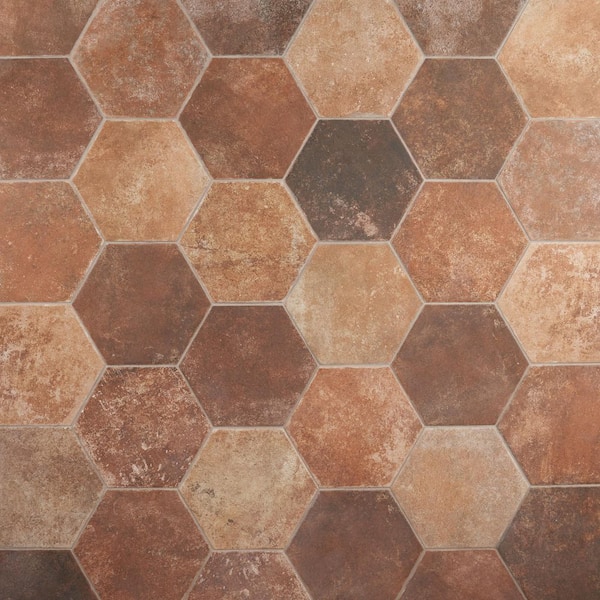 Ivy Hill Tile Hayes Marron 7.87 in. x 9.44 in. Matte Porcelain Floor and Wall Tile (9.84 sq. ft./Case)