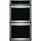 27 in. Double Electric Wall Oven with Convection in Stainless Steel