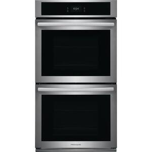 27 in. Double Electric Wall Oven with Convection in Stainless Steel