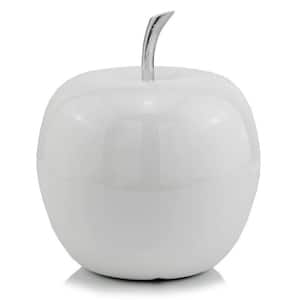 Metal Decorative Apple Tabletop Sculpture