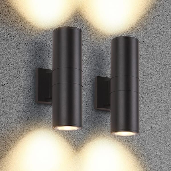 cand HKMGT Aluminum 12- Watt Equivalent Integrated LED Black