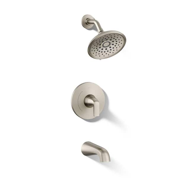 KOHLER Cursiva Single-Handle 3-Spray Tub and Shower Faucet 1.75