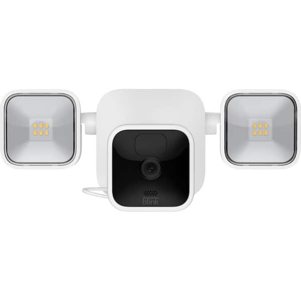 Reviews for Blink Wireless White Outdoor Integrated LED 1-Camera System  Plus Flood Light