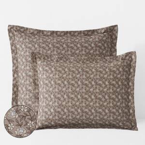 Company Cotton Mini Floral Vine Cotton Percale Sham