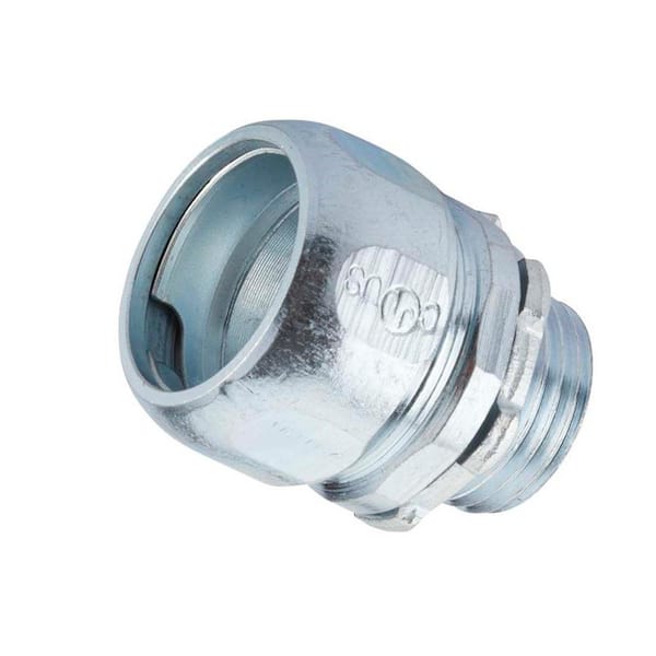 3/4 in. Rigid Threadless Compression Conduit Connectors (2-Pack) 3/4 in. Rigid Threadless Compression Conduit Connectors (2-Pack)