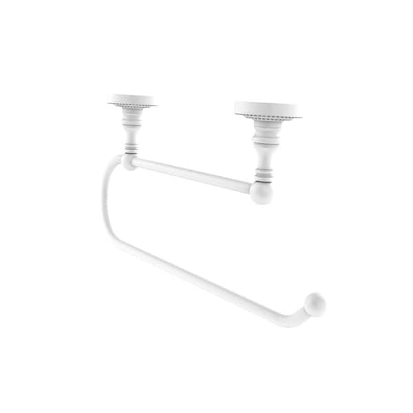Dottingham Collection Wall Mounted Towel Paper Holder in Matte White