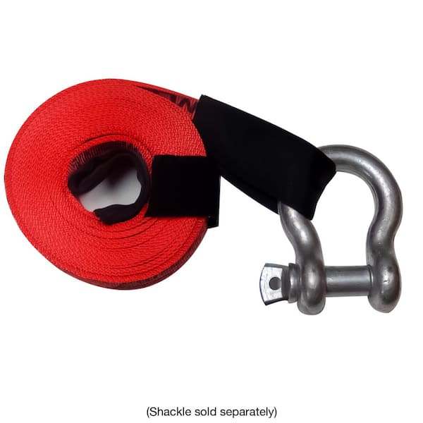 1 Inch Anchors Away on Red Nylon Webbing
