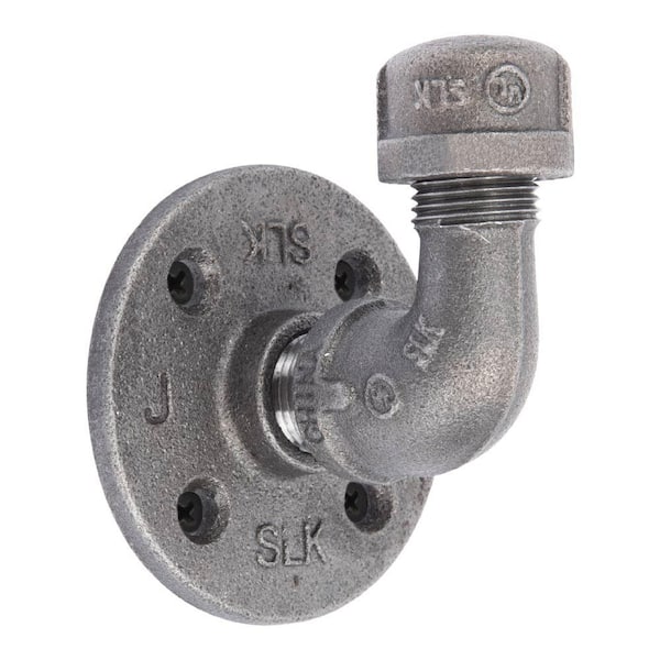 STZ Single Hook Kit Black Iron Pipe