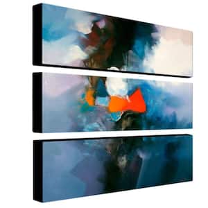 Unframed Abstract V 3-Piece Art Print 2in. x 10in .