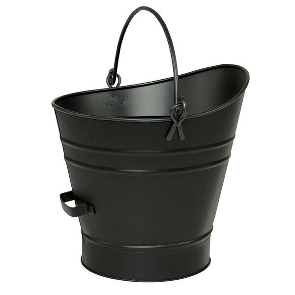 Black Metal Bucket (Multiple Sizes) – Nickey Kehoe Inc.