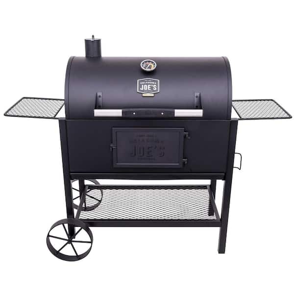 Judge Charcoal Charcoal Smoker and Grill with 540 sq. in. Cooking Area in Black