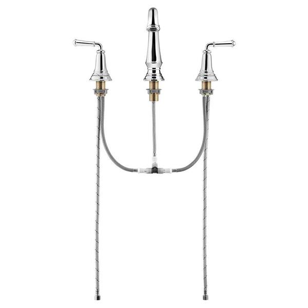 American Standard Delancey Einhebel-Wannenarmatur – Poliertes Chrom, Mit Pop-Up-Ablauf – ADA-konform & Wassersparend