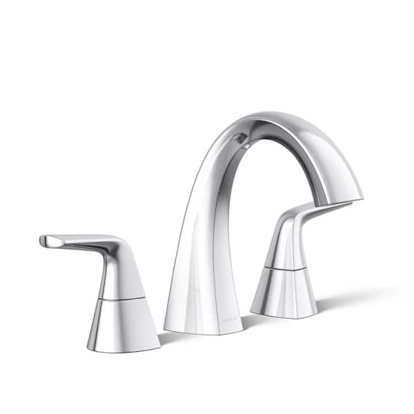 Elmbrook 8 in. Widespread 2-Handle Bathroom Faucet in Polished Chrome