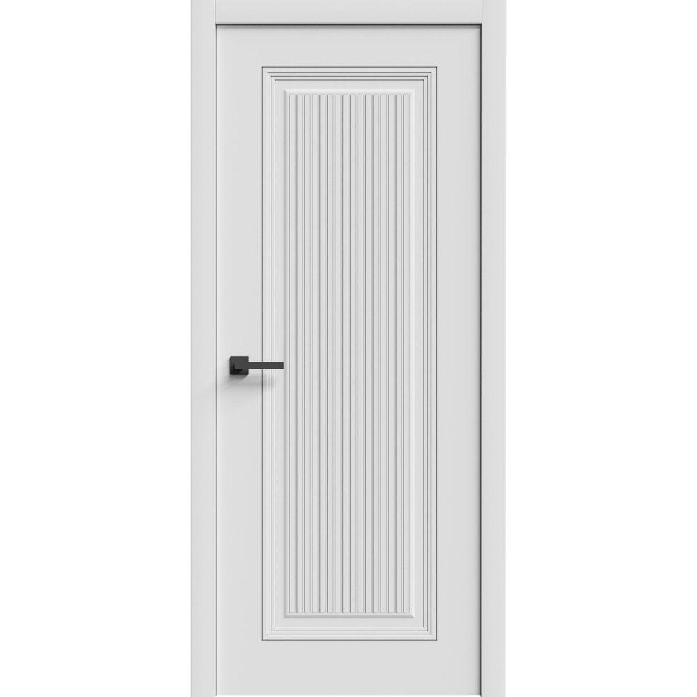 7888 32 in. x 84 in. Sold Core White Enamel Color Wood Interior Door Kit with Quick Assemble Jamb