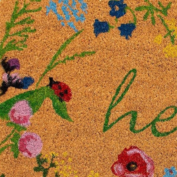 29 in. x 17 in. Coir Outdoor Door Mat