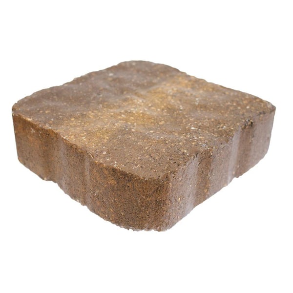 Valestone Hardscapes Marseilles 7 in. x 7 in. x 2.25 in. Harvest Blend Concrete Paver