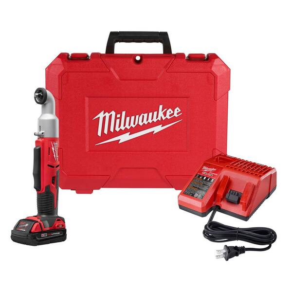 Cordless 2-Speed Battery Charger Milwaukee M18 Impact Driver Right Angle 1/4 in 