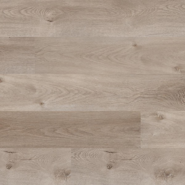 Take Home Sample - Mystic Gray 7 in. W x 7 in. L Waterproof Rigid Core Click Lock Luxury Vinyl Plank Flooring