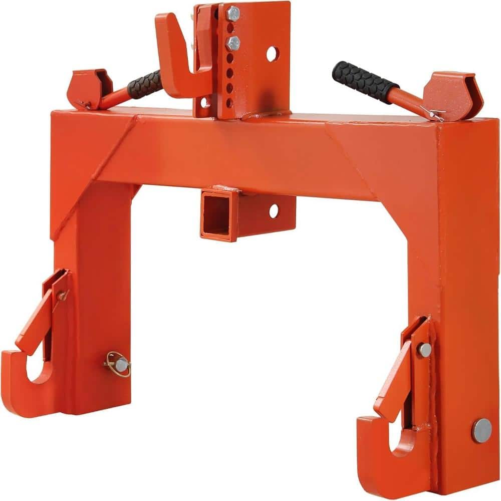 Heavy Duty 3 Point Quick Hitch for Tractors, Category 1 & 2, 3000LB Capacity, 2 Receivers, 5-Level Adjustable Hook price history on PriceWatchPro
