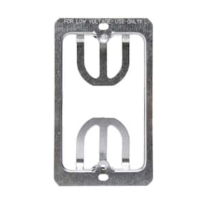 1-Gang Low Voltage Wallplate Mounting Brackets (2-pack)